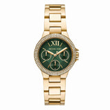 Michael Kors Camille Green Dial Ladies Watch | MK6981