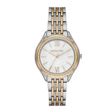 Michael Kors Mindy Two Tone White Dial Women's Watch | MK7084