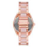 Michael Kors Janelle Three-Hand Rose Gold Tone Ladies Watch| MK7089