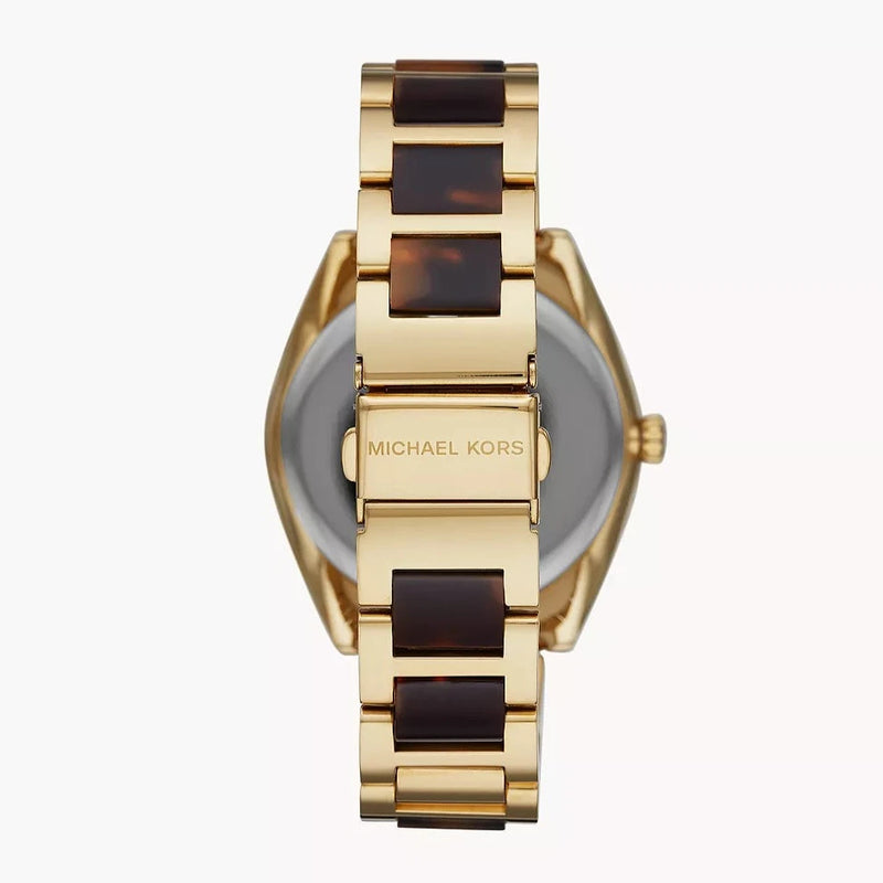 Michael Kors Janelle Three-Hand Two Tone Ladies Watch| MK7136