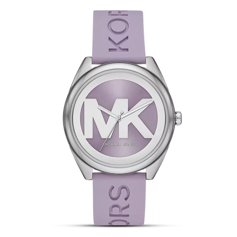 Michael Kors Jenelle Lavender Silicone Strap Women's Watch| MK7143