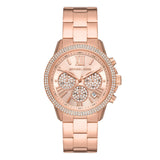 Michael Kors Bryn Pave Rose Gold Dial Ladies Watch | MK7200