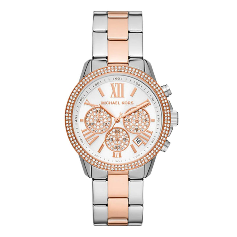 Michael Kors Bryn Pavé White Dial Ladies Watch | MK7201