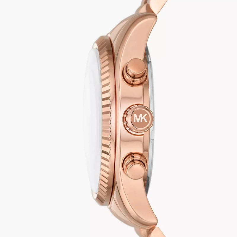 Michael Kors Lexington Rose Gold Tone Grey Dial Women's Watch| MK7217