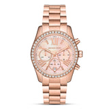 Michael Kors Lexington Rose Gold Tone Women's Watch| MK7242