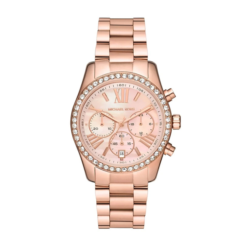 Michael Kors Lexington Rose Gold Tone Women's Watch| MK7242