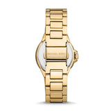 Michael Kors Camille Gold Tone White Dial Women's Watch | MK7255