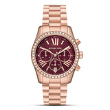 Michael Kors Lexington Red Dial Women's Watch| MK7275