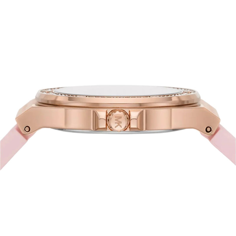 Michael Kors Mini-Lennox Rose Gold Dial Ladies Watch | MK7282