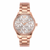 Michael Kors Layton White Dial Women's Watch| MK7297