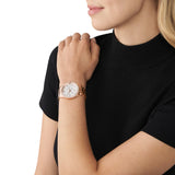 Michael Kors Layton White Dial Women's Watch| MK7297