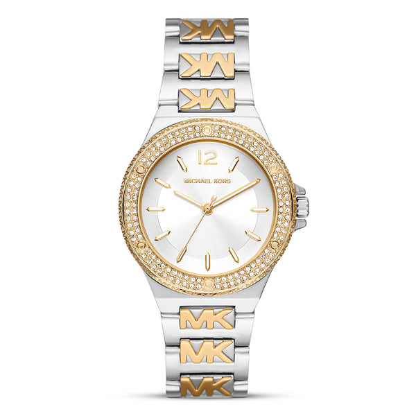 Michael Kors Lennox Two-Tone White Dial Women's Watch| MK7338