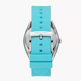 Michael Kors Janelle Blue Silicone Strap Women's Watch| MK7350