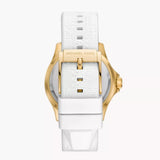 Michael Kors Everest White Silicone Strap Women's Watch| MK7357