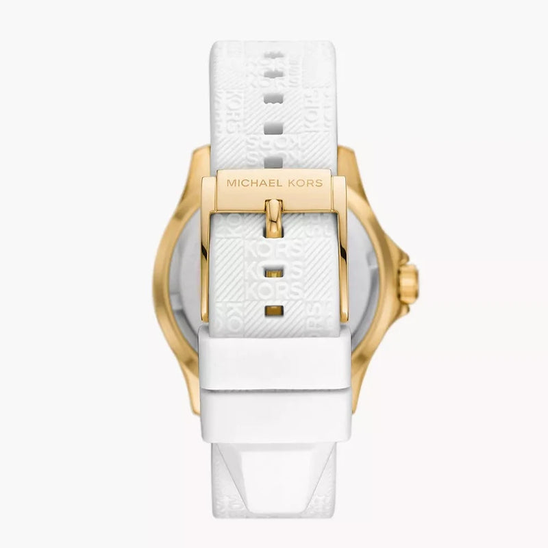 Michael Kors Everest White Silicone Strap Women's Watch| MK7357