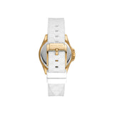 Michael Kors Mini Pilot Pavé White Dial Watch |  MK7372