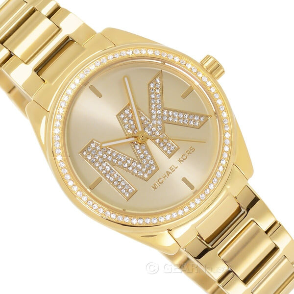 Michael Kors Janelle Gold Tone Women's Watch| MK7381