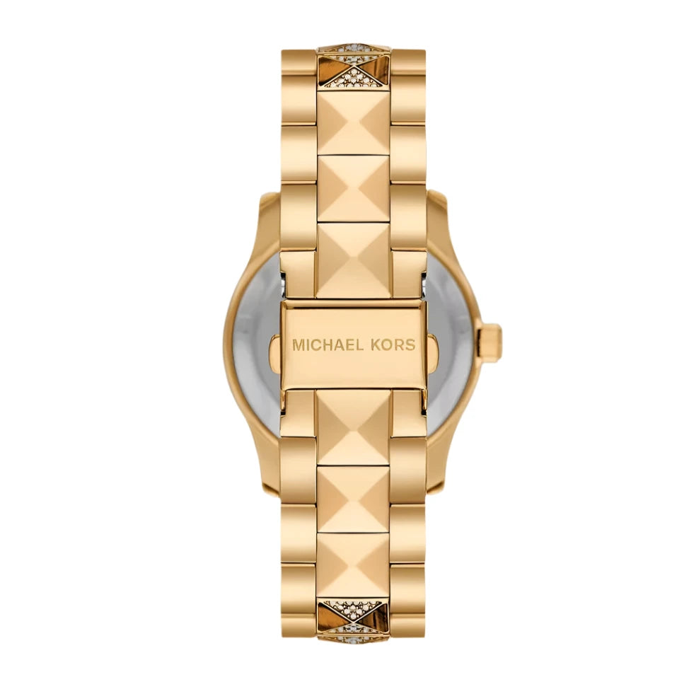 Michael Kors Runway Pave Gold Tone Women's Watch| MK7389