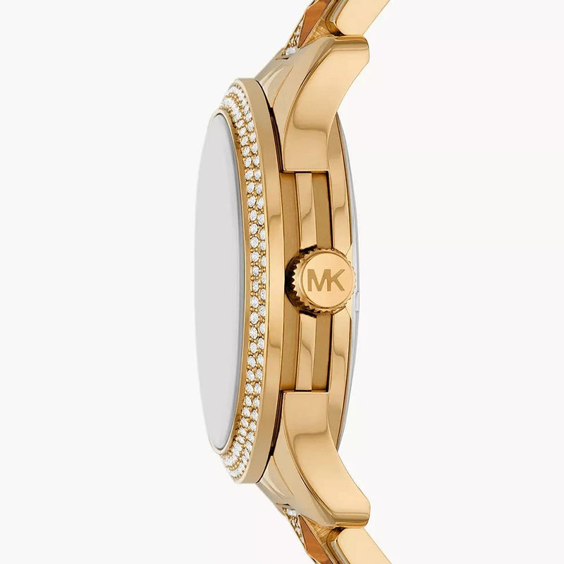 Michael Kors Runway Pave Gold Tone Women's Watch| MK7389