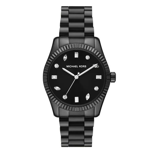 Michael Kors Lexington Quartz Black Dial Ladies Watch | MK7442