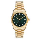 Michael Kors Lexington Quartz Green Dial Ladies Watch | MK7449