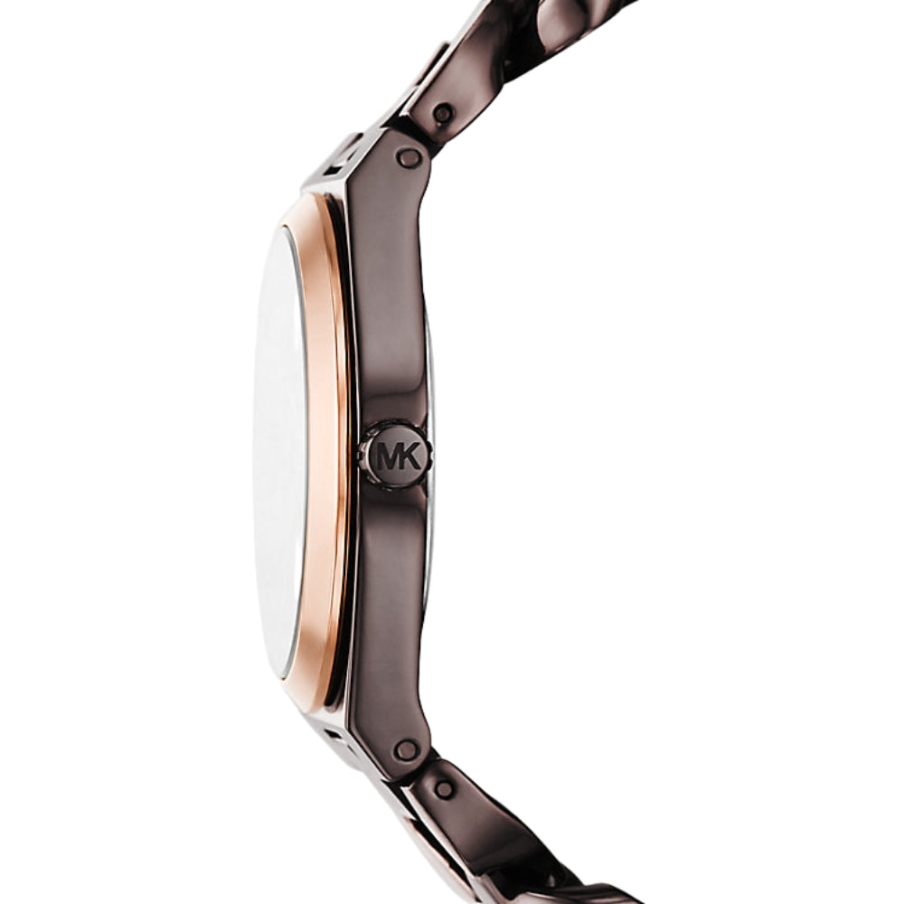 Michael Kors Lennox Two Tone Brown Dial Ladies Watch | MK7501