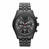 Michael Kors Lexington Black Dial Stainless Steel Men's Watch| MK8320