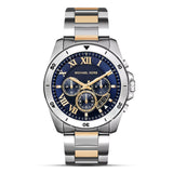 Michael Kors Men's Brecken Two-Tone Watch MK8437