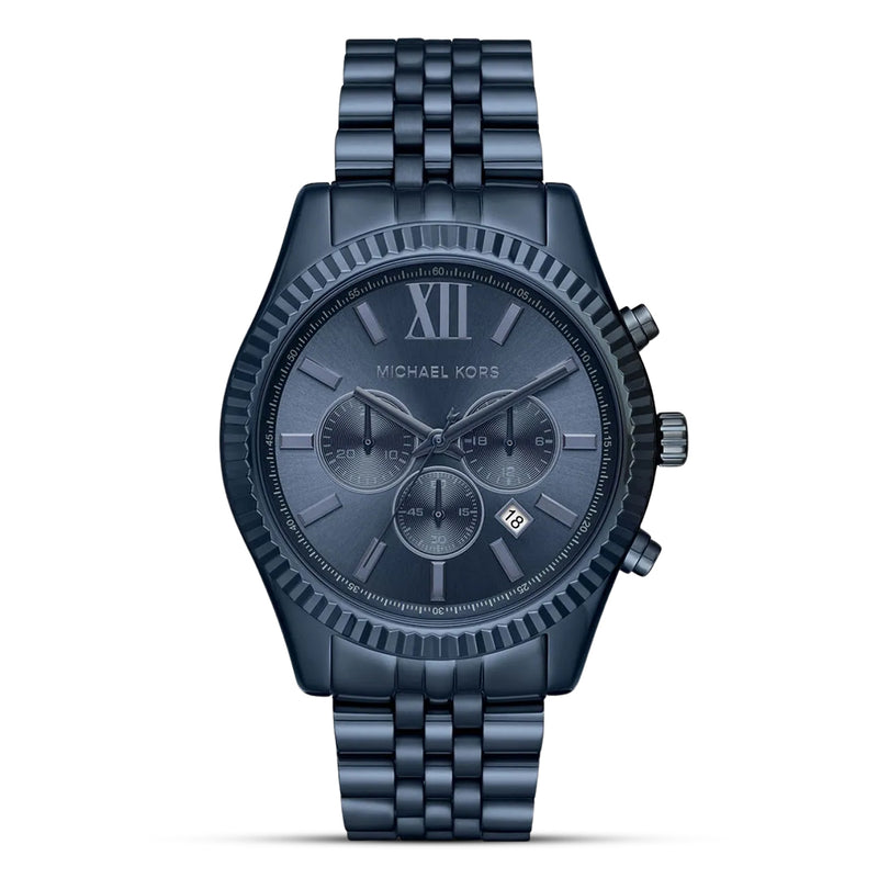 Michael Kors Mens Lexington Blue Watch MK8480