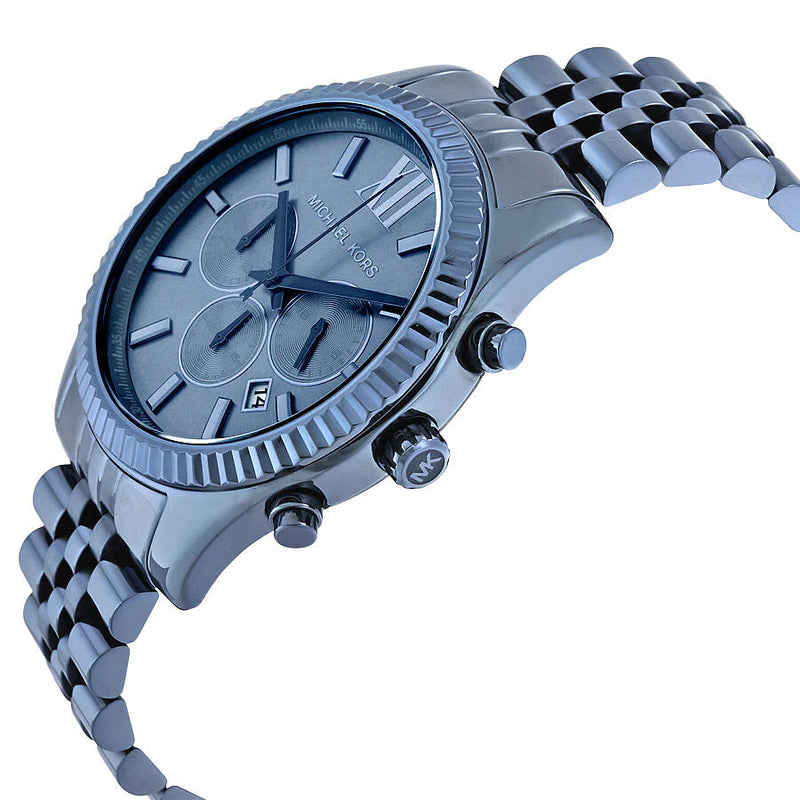 Michael Kors Mens Lexington Blue Watch MK8480