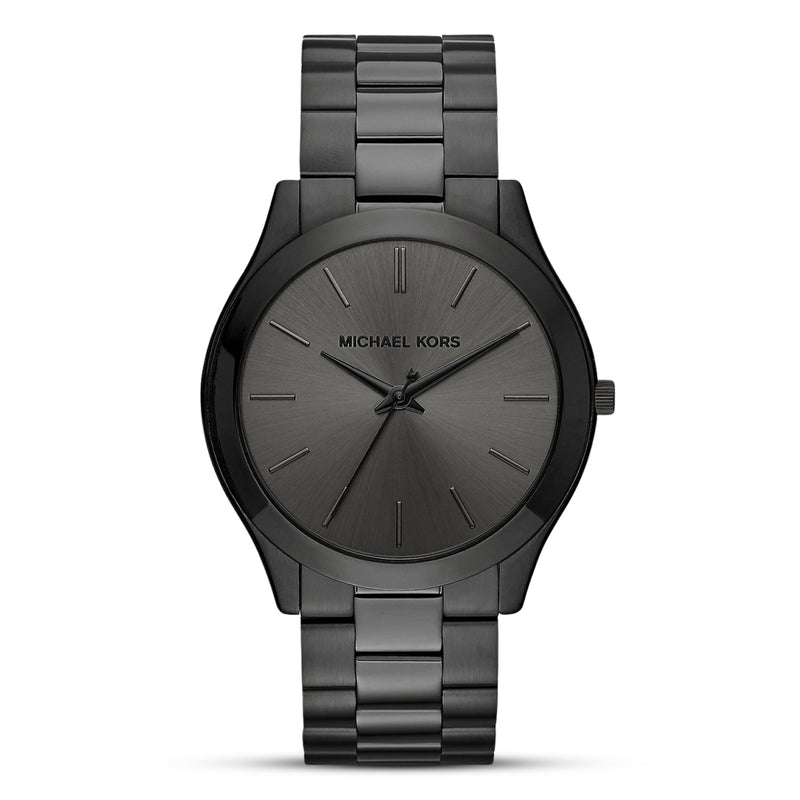 Michael Kors Slim Runway Black Dial Unisex Watch | MK8507