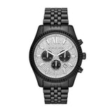 Michael Kors Lexington Black Stainless Steel Unisex Watch | MK8605