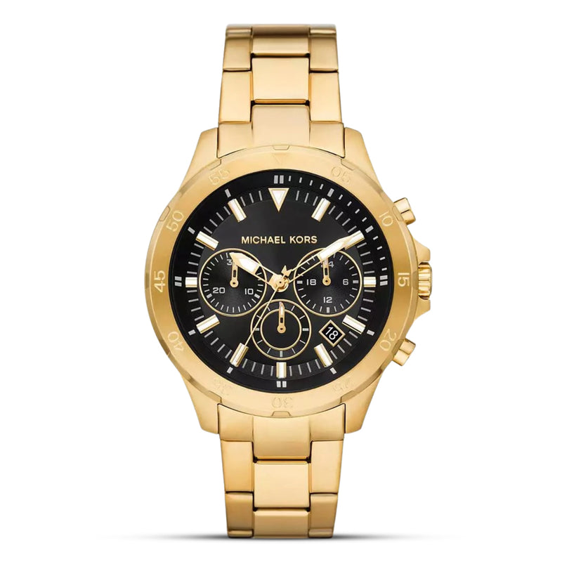 Michael Kors Greyson Gold Tone Multi-function Men's Watch| MK9108