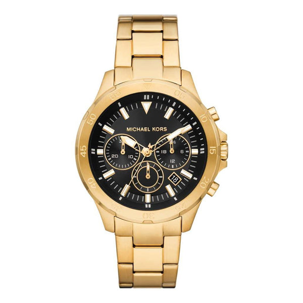 Michael Kors Greyson Gold Tone Multi-function Men's Watch| MK9108