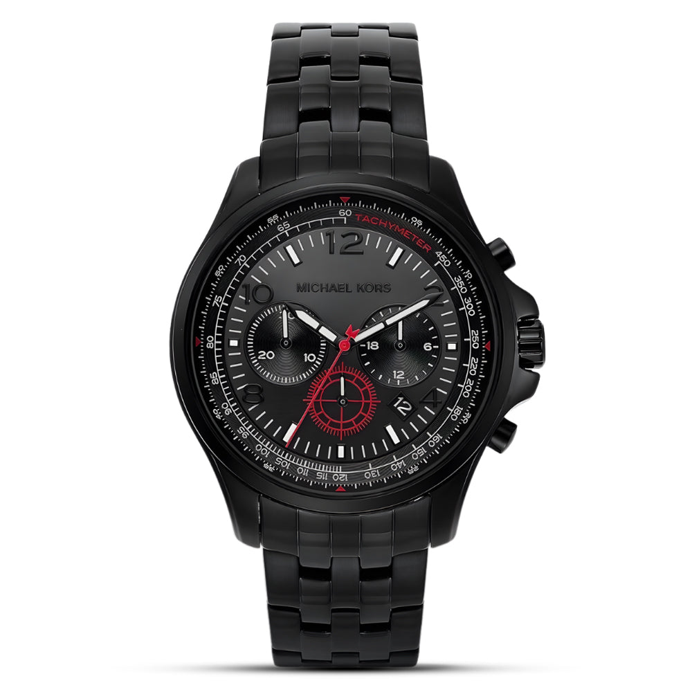 Michael Kors Chronograph Pilot Black Dial Men's Watch | MK9127 