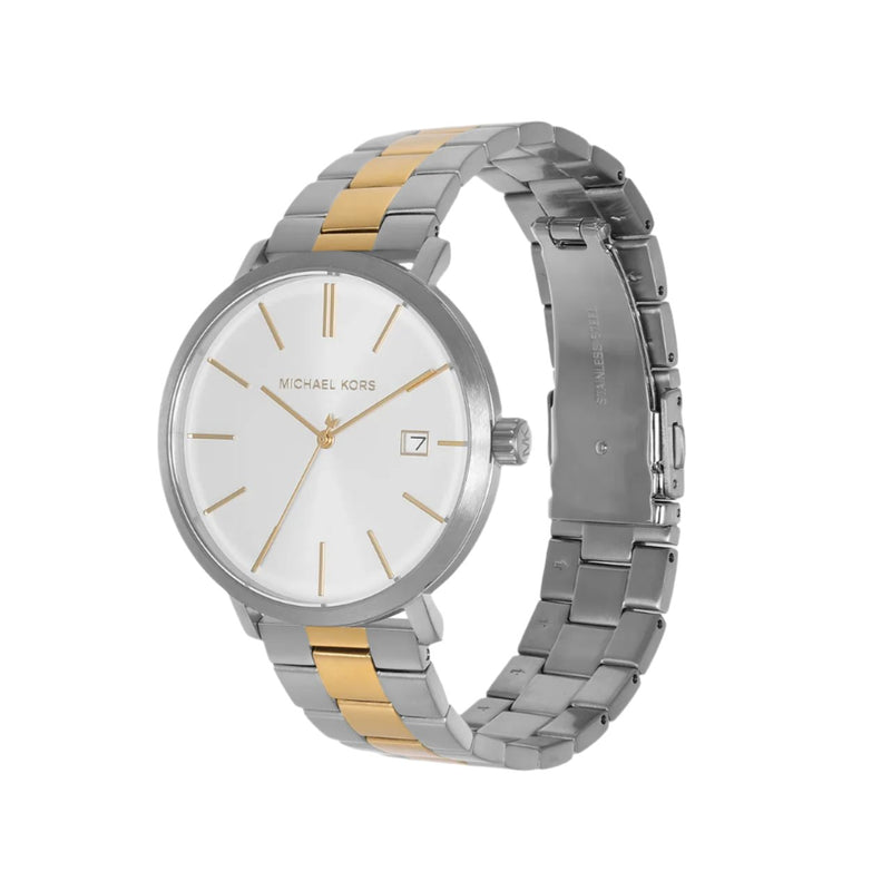 Michael Kors Blake Two-Tone Silver Dial Men's Watch | MK9134