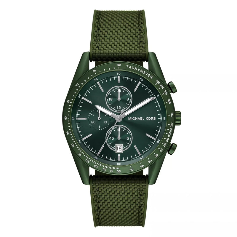 Michael Kors Warren Chronograph Green Tone Dial Men's Watch | MK9144