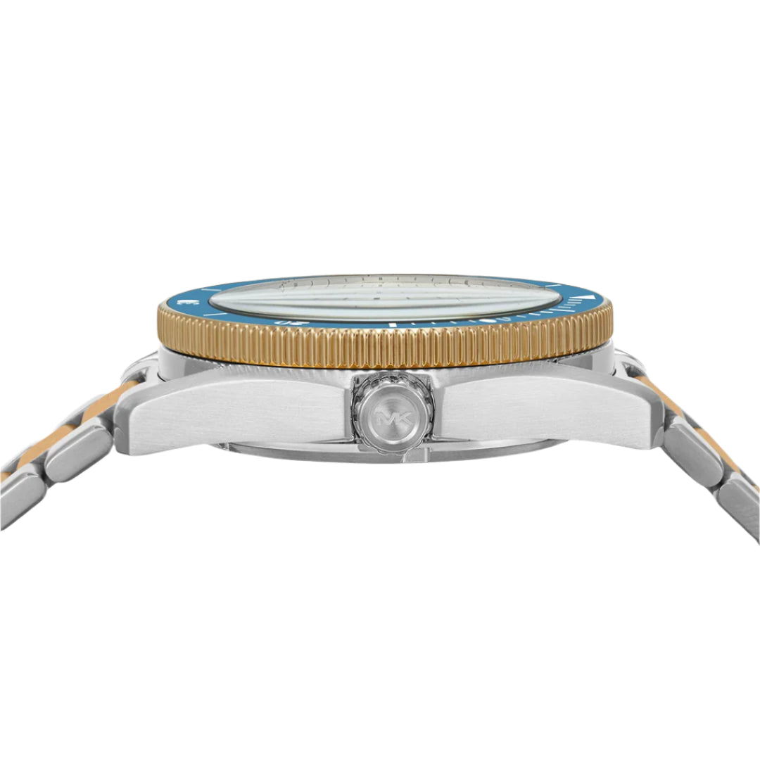 Michael Kors Maritime Two Tone Sky Blue Dial Men's Watch | MK9169