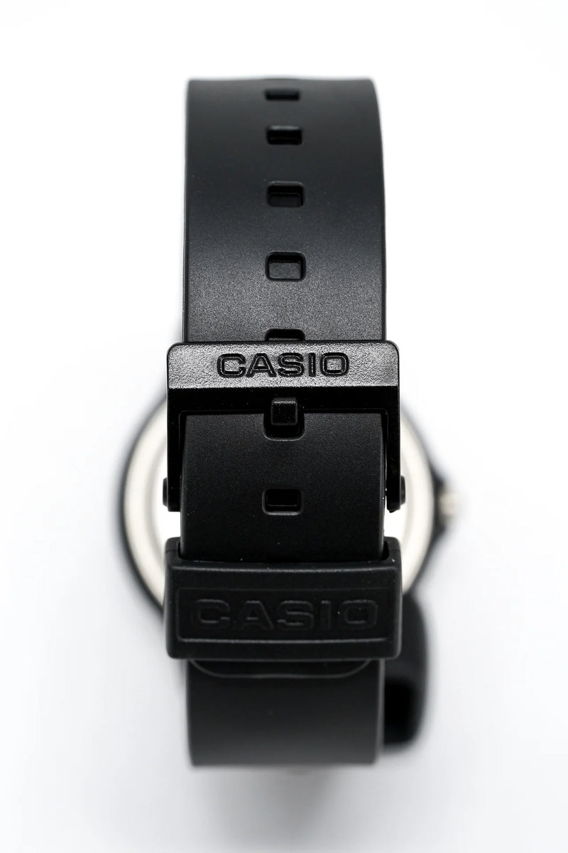 Casio Analogue Black Dial Resin Strap Unisex Watch| MQ-24-1BLDF