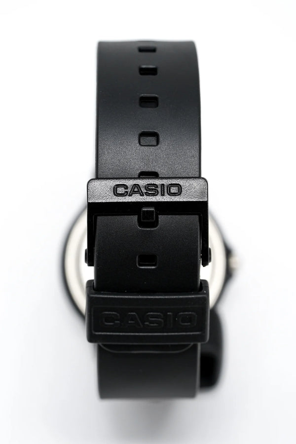 Casio Analogue Black Dial Resin Strap Unisex Watch| MQ-24-1B3LDF