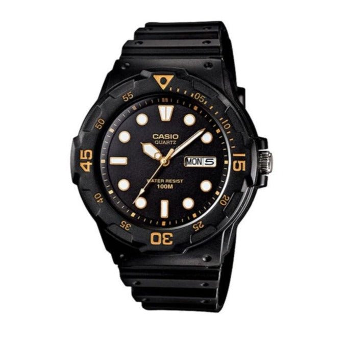Casio Black Dial Resin Strap Men's Watch MRW-200H-1EVDF