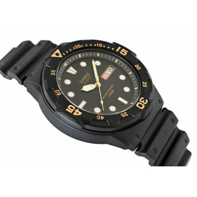 Casio Black Dial Resin Strap Men's Watch MRW-200H-1EVDF