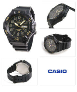 Casio Youth Analogue Black Resin Strap Watch| MRW-210H-1A2VDF