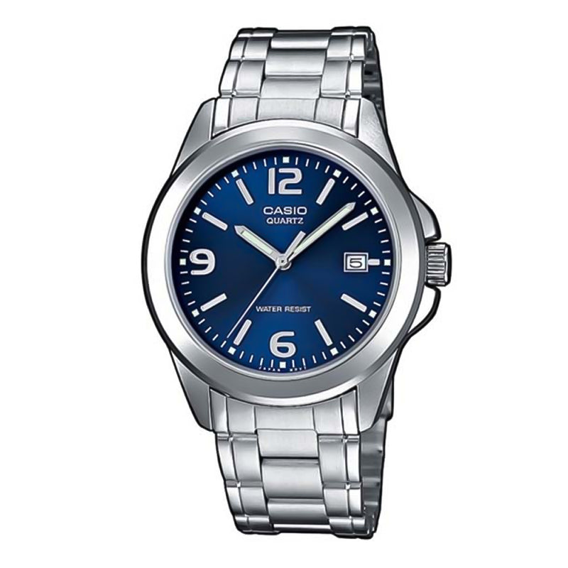 Casio Casio Enticer Blue Dial Couple Watch | MTP/LTP-1215A-2ADF