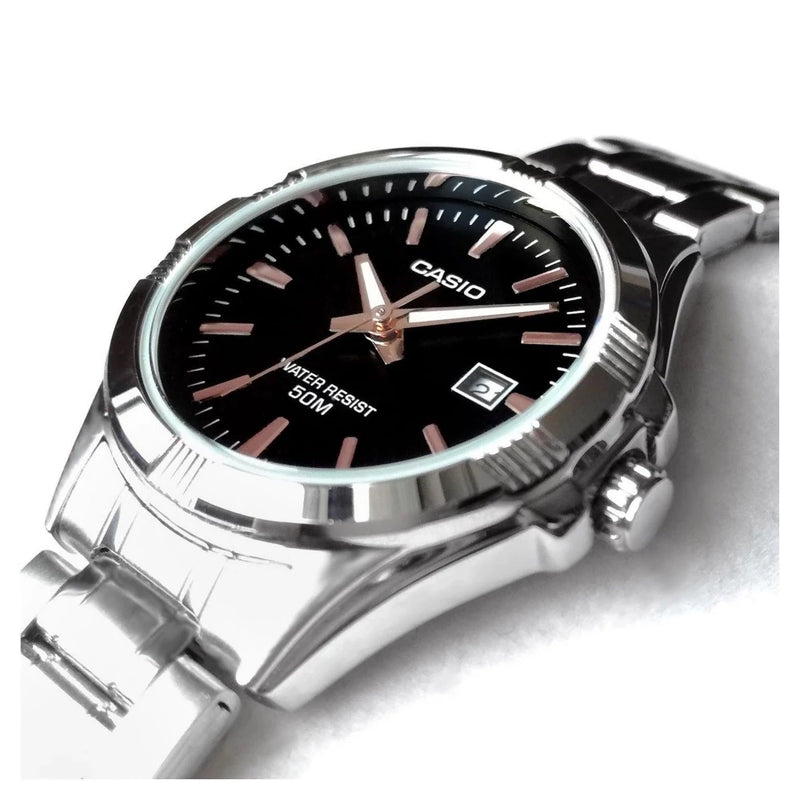 Casio Enticer Analogue Black Dial Men's Watch| MTP-1308D-1A2VDF