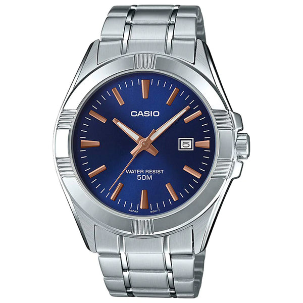 Casio Enticer Date Blue Dial Men's Watch MTP-1308D-2AVDF