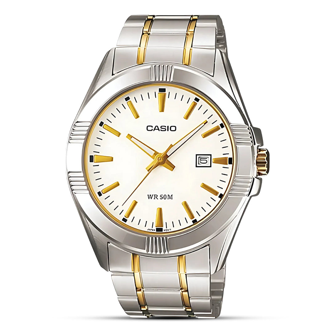 Casio Enticer Two-tone Casual Men's Watch | MTP-1308SG-7AVDF