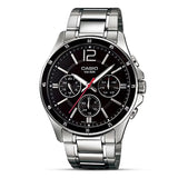 Casio Enticer Black Dial Mens Watch  MTP-1374D-1AVDF