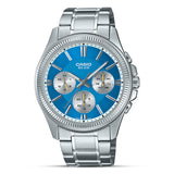 Casio Enticer Chronograph Blue Dial Men's Watch | MTP-1375D-2A2VDF