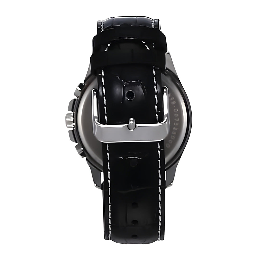 Casio Enticer Black Dial Leather Strap Men's Watch | MTP-1375L-1AVDF